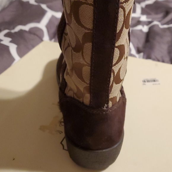 Authentic Coach Boots size 7 - Picture 6 of 8